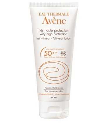 АВЕН МИНЕРАЛНО СЛЪНЦЕЗАЩИТНО МЛЯКО SPF 50 100 МЛ / AVENE SUNCARE LOTION SPF 50 100 ML / цена,информация