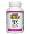 ВИТАМИН В3 100МГ x 90 ТАБЛ. Natural Factors