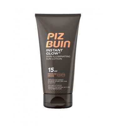 ПИЗ БУИН СЛЪНЦЕЗАЩИТЕН ЛОСИОН ЗА НЕЗАБАВЕН БЛЯСЪК SPF15