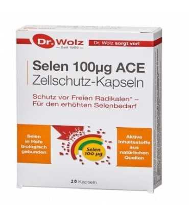 СЕЛЕН 100 МКГ КАПС. Х 20 DR. WOLZ