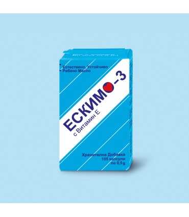 ЕСКИМО 3 КАПСУЛИ С ВИТАМИН Е 105 Х 0,5 ГР