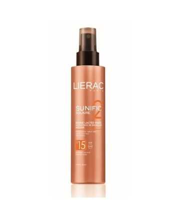 ЛИЕРАК СЛЪНЦЕЗАЩИТНО МЛЯКО ЗА ТЯЛО SPF 15 150 МЛ / LIERAC SUNIFIC LAIT CORPS SPF 15 / цена, информация