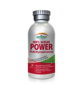 ДЖЕЙМИСЪН МУЛТИВИТАМИНИ ЗА МЪЖЕ POWER FOR MEN X 60 ТАБЛ.