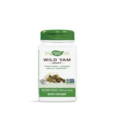 Див Ям / Сладък картоф корен 425 мг х 180/100 капс. Нейчърс Уей / WILD YAM ROOT NATURE'S WAY / цена, информация