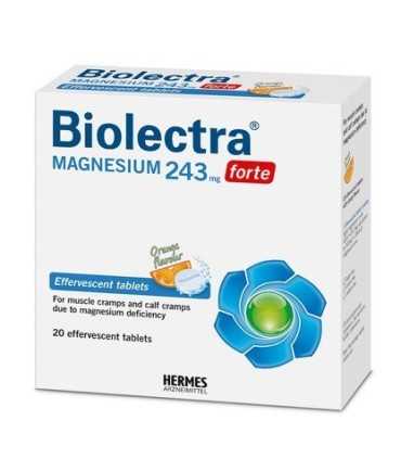 Биолектра Магнезий Форте еф. табл. х 20 х 2 + спортна бултилка подарък / Biolectra Magnesium Forte + bottle, цена | Arteka.bg