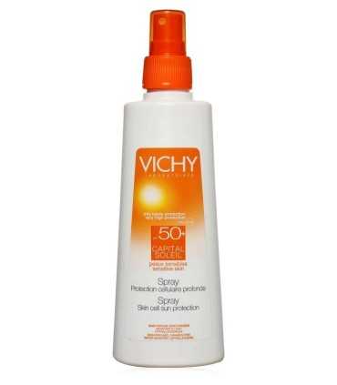 ВИШИ КАПИТАЛ СОЛЕЙ СЛЪНЦЕЗАЩИТЕН СПРЕЙ SPF 50 200 МЛ