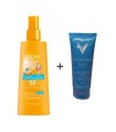 ВИШИ СЛЪНЦЕЗАЩИТЕН ПРОМО КОМПЛЕКТ СПРЕЙ SPF50+ 200 МЛ ЗА ДЕЦА И МЛЯКО ЗА СЛЕД СЛЪНЦЕ 100 МЛ