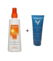 ВИШИ СЛЪНЦЕЗАЩИТЕН ПРОМО КОМПЛЕКТ СПРЕЙ SPF 50+ 200 МЛ И МЛЯКО ЗА СЛЕД СЛЪНЦЕ 100 МЛ