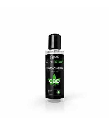 Мицеларна вода със CBD ЗДРАВЕ АКНЕ СТОП