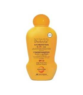 ТАЛОДЕРМА ПРОТЕКТА СЛЪНЦЕЗАЩИТНО МЛЯКО ЗА ДЕЦА SPF 30 200 МЛ